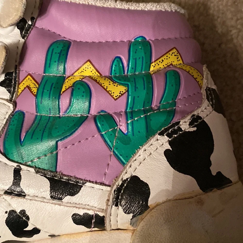 Vintage Reebok Desert Cow Pattern - Picture 7 of 8
